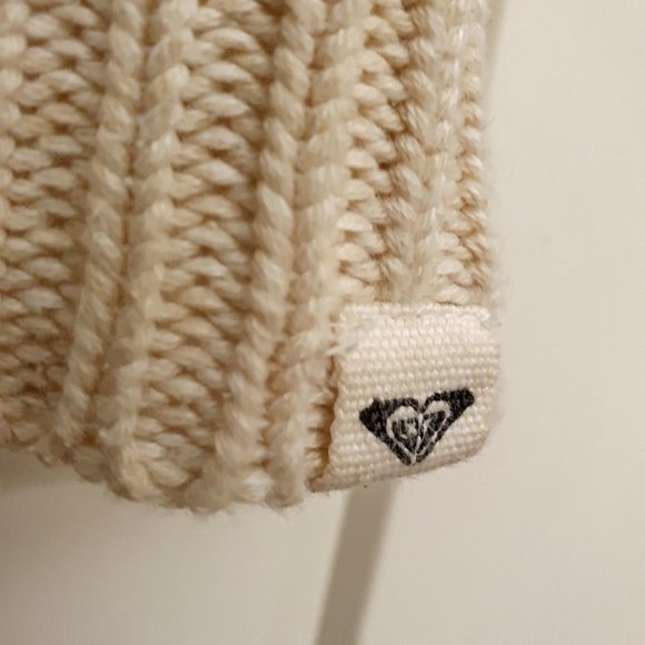 ROXY Beige Knit Sweater - Picture 4 of 12